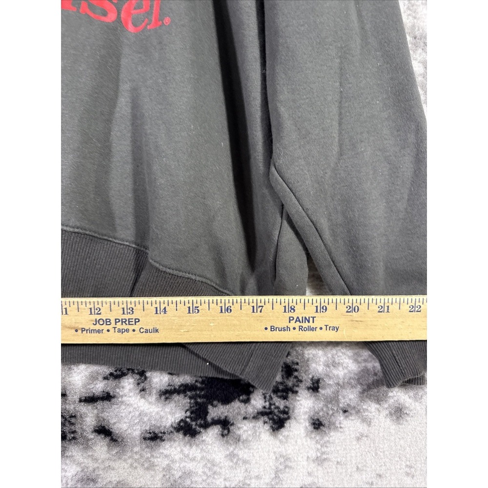 Budweiser Pacsun Sweatshirt Mens Size Small Gray Cowboy Bullrider Y2k Western - Picture 5 of 13